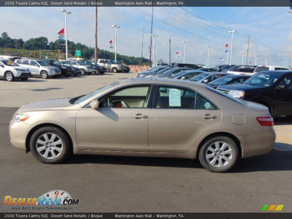 2009 Toyota Camry XLE Desert Sand Metallic / Bisque Photo #5
