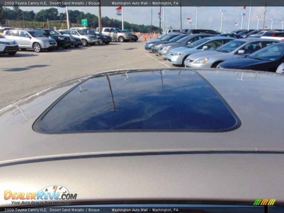 2009 Toyota Camry XLE Desert Sand Metallic / Bisque Photo #6