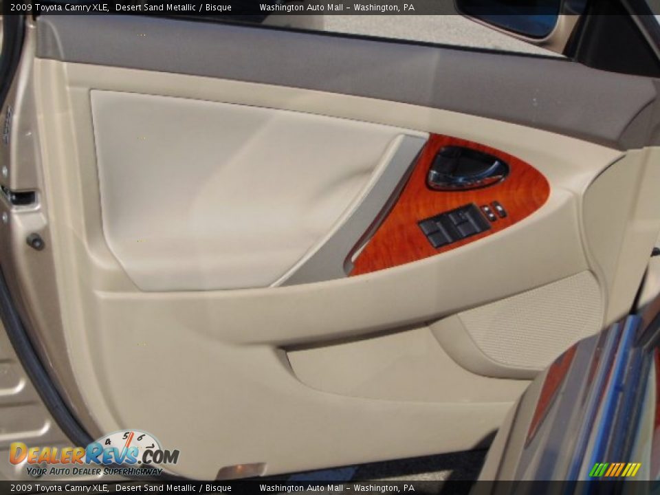 2009 Toyota Camry XLE Desert Sand Metallic / Bisque Photo #9