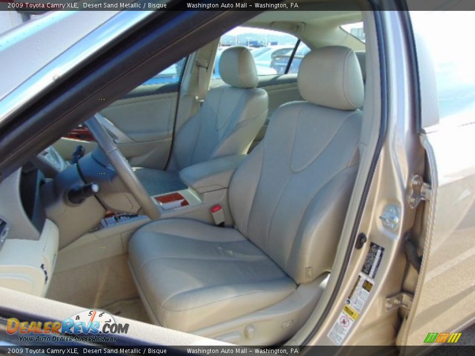 2009 Toyota Camry XLE Desert Sand Metallic / Bisque Photo #11