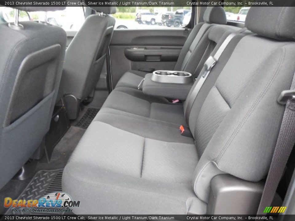 2013 Chevrolet Silverado 1500 LT Crew Cab Silver Ice Metallic / Light Titanium/Dark Titanium Photo #5