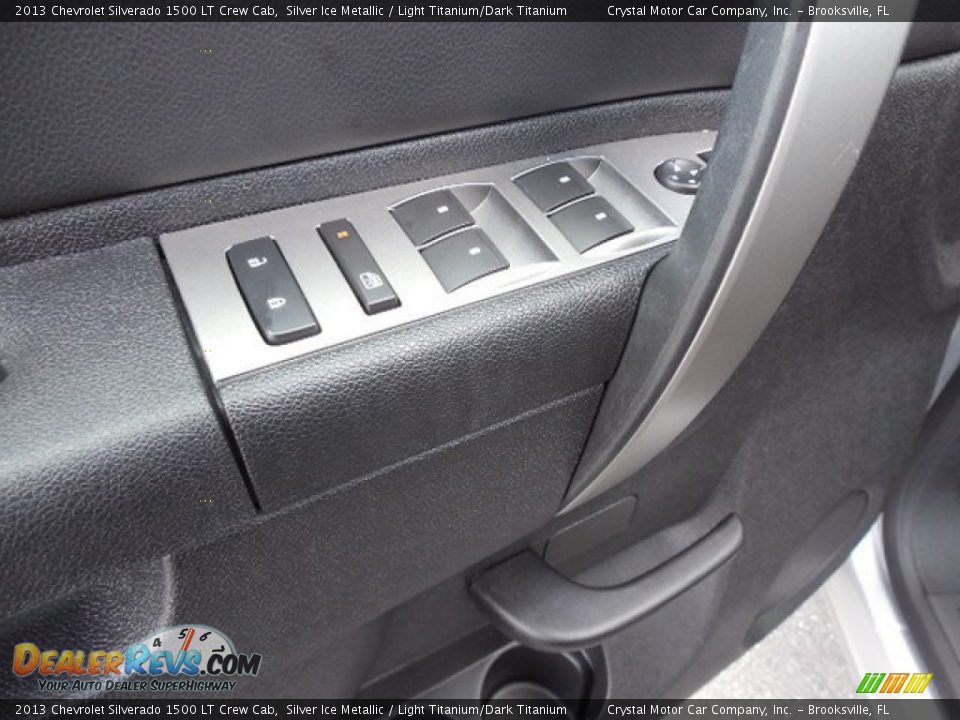 2013 Chevrolet Silverado 1500 LT Crew Cab Silver Ice Metallic / Light Titanium/Dark Titanium Photo #17