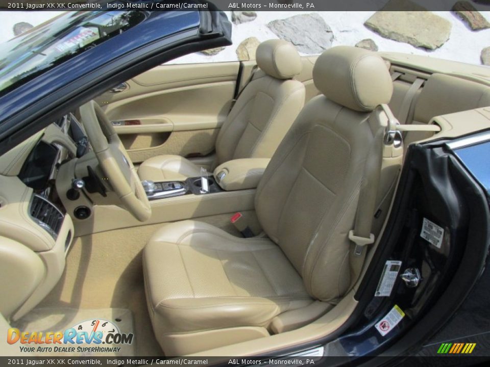 Front Seat of 2011 Jaguar XK XK Convertible Photo #11