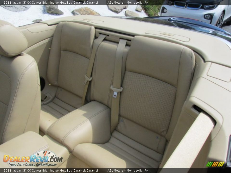 Rear Seat of 2011 Jaguar XK XK Convertible Photo #12