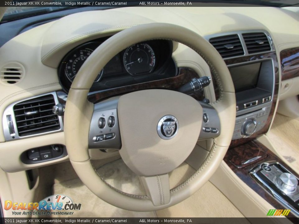 2011 Jaguar XK XK Convertible Steering Wheel Photo #13