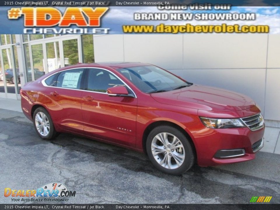 2015 Chevrolet Impala LT Crystal Red Tintcoat / Jet Black Photo #1