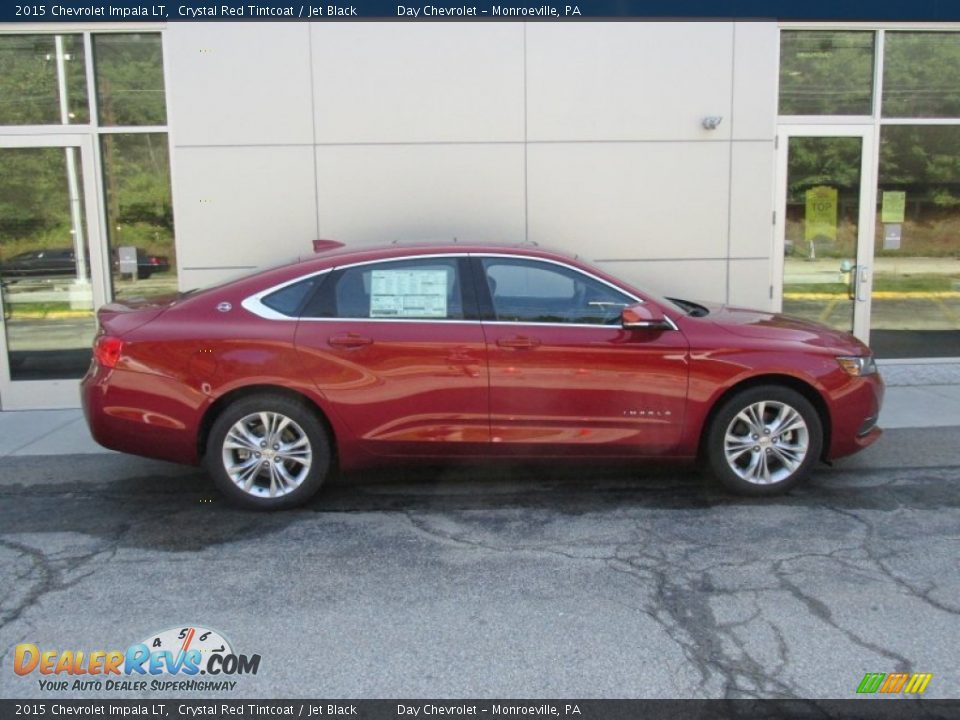 2015 Chevrolet Impala LT Crystal Red Tintcoat / Jet Black Photo #2