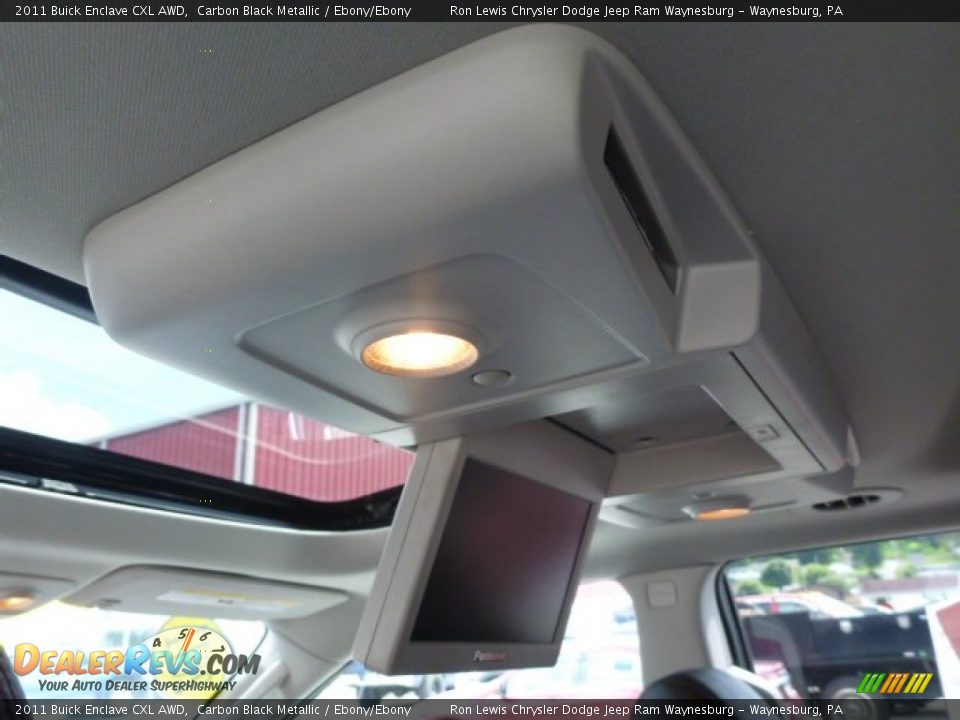 2011 Buick Enclave CXL AWD Carbon Black Metallic / Ebony/Ebony Photo #12