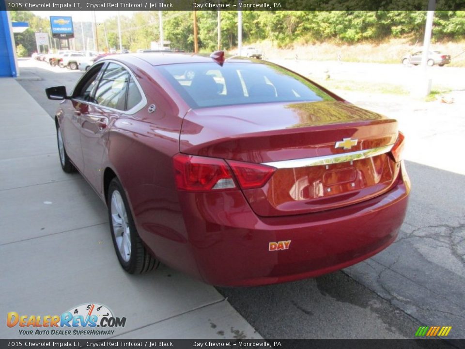 2015 Chevrolet Impala LT Crystal Red Tintcoat / Jet Black Photo #6
