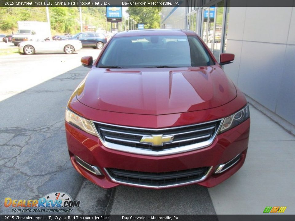 2015 Chevrolet Impala LT Crystal Red Tintcoat / Jet Black Photo #8