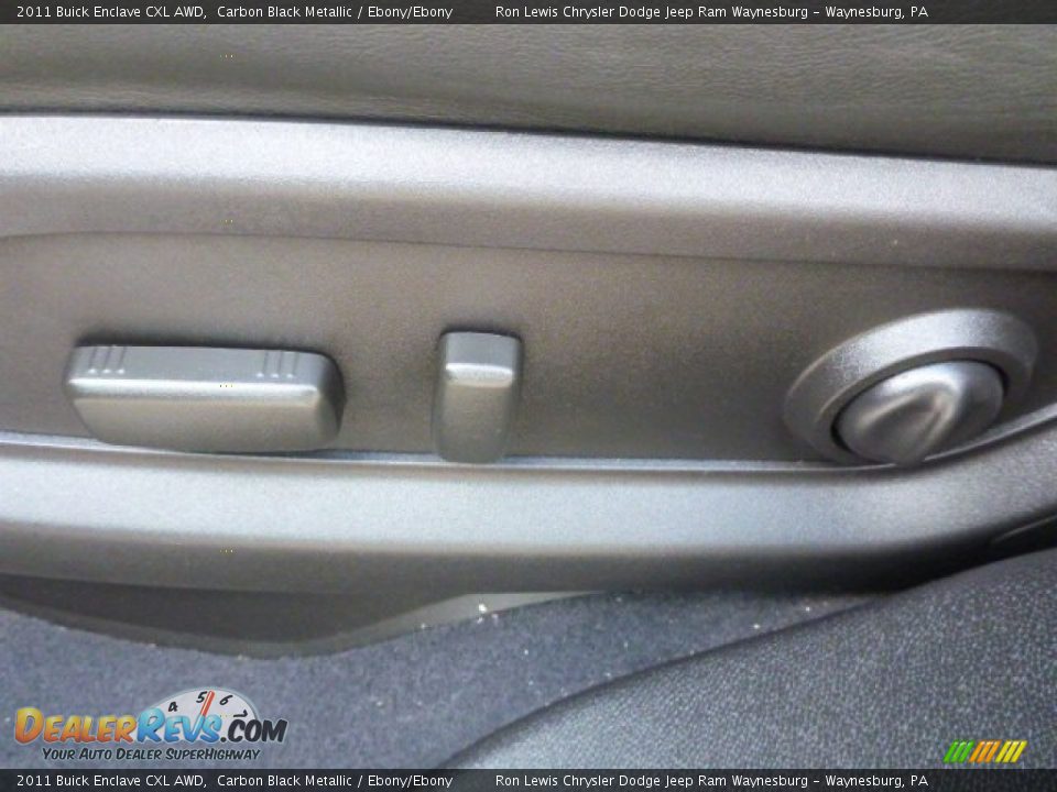 2011 Buick Enclave CXL AWD Carbon Black Metallic / Ebony/Ebony Photo #16