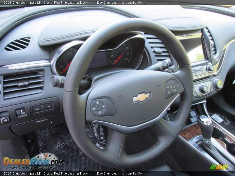 2015 Chevrolet Impala LT Crystal Red Tintcoat / Jet Black Photo #14