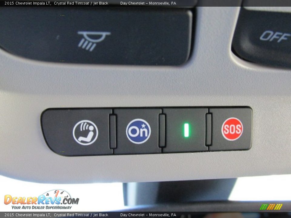 2015 Chevrolet Impala LT Crystal Red Tintcoat / Jet Black Photo #17