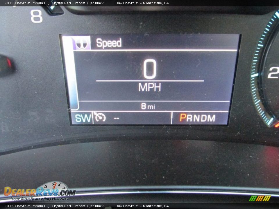 2015 Chevrolet Impala LT Crystal Red Tintcoat / Jet Black Photo #20