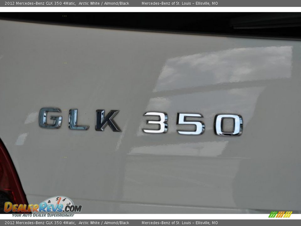 2012 Mercedes-Benz GLK 350 4Matic Arctic White / Almond/Black Photo #10