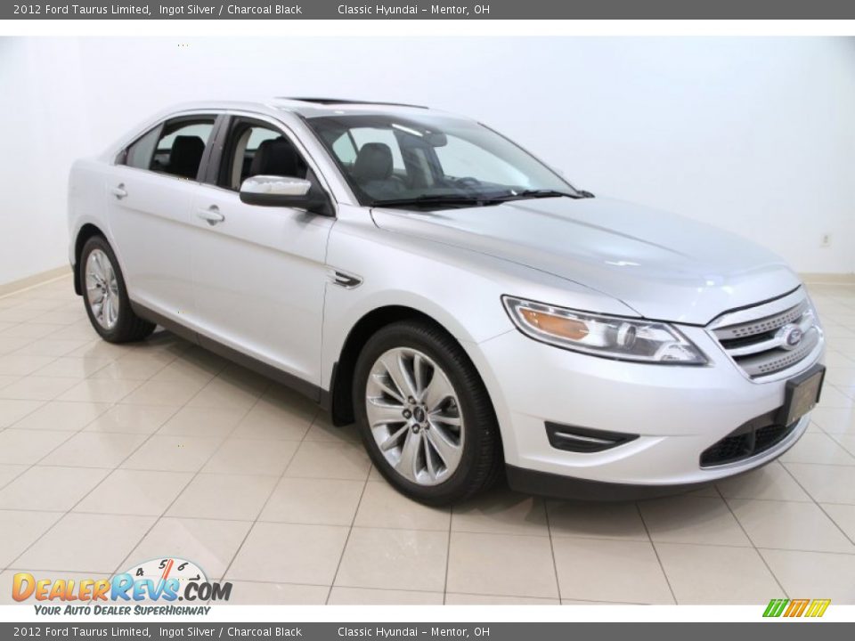 2012 Ford Taurus Limited Ingot Silver / Charcoal Black Photo #1