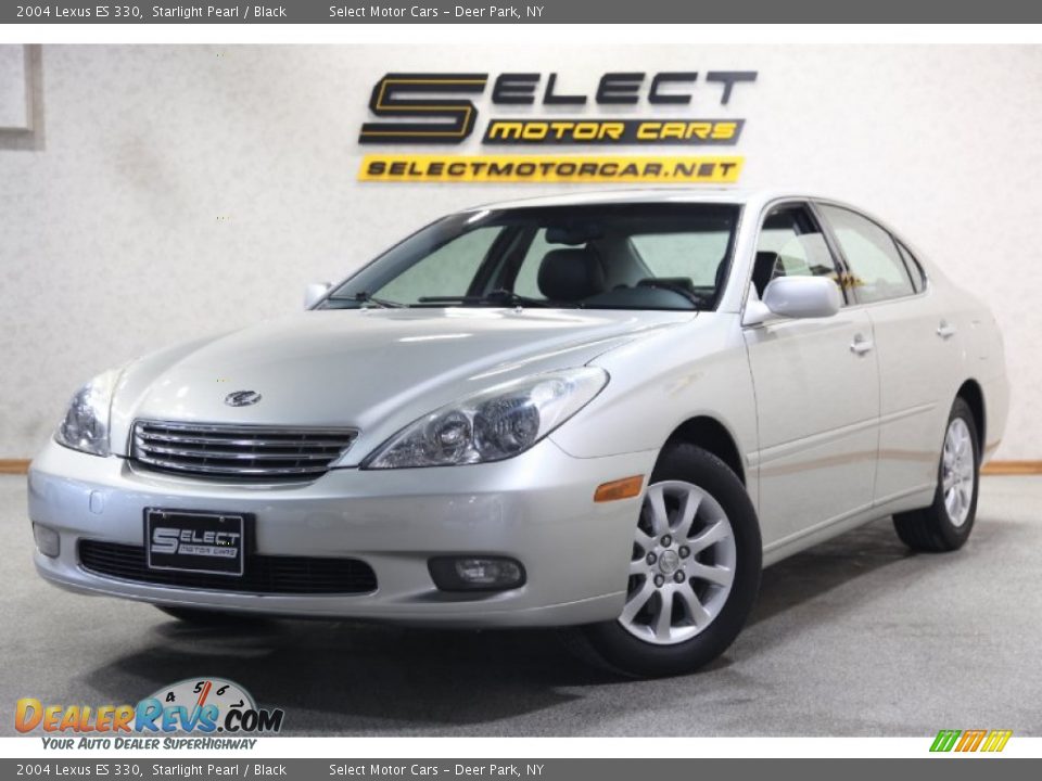 2004 Lexus ES 330 Starlight Pearl / Black Photo #1