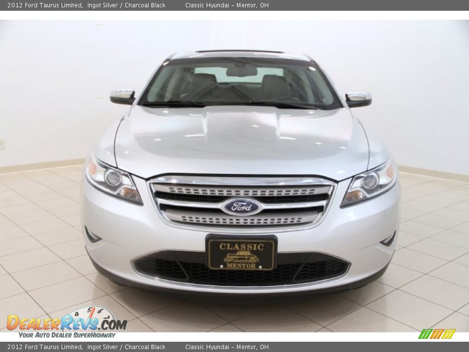 2012 Ford Taurus Limited Ingot Silver / Charcoal Black Photo #2