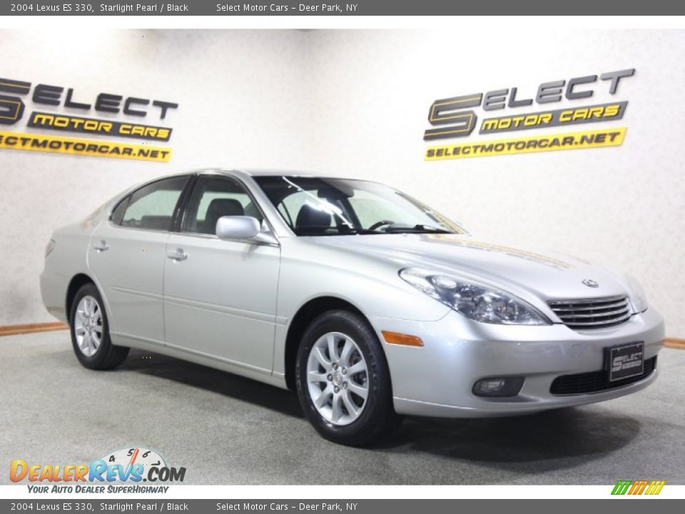 2004 Lexus ES 330 Starlight Pearl / Black Photo #3