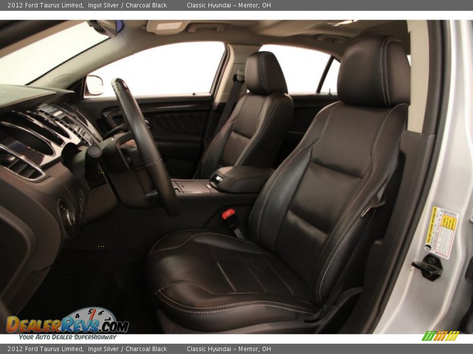 2012 Ford Taurus Limited Ingot Silver / Charcoal Black Photo #5