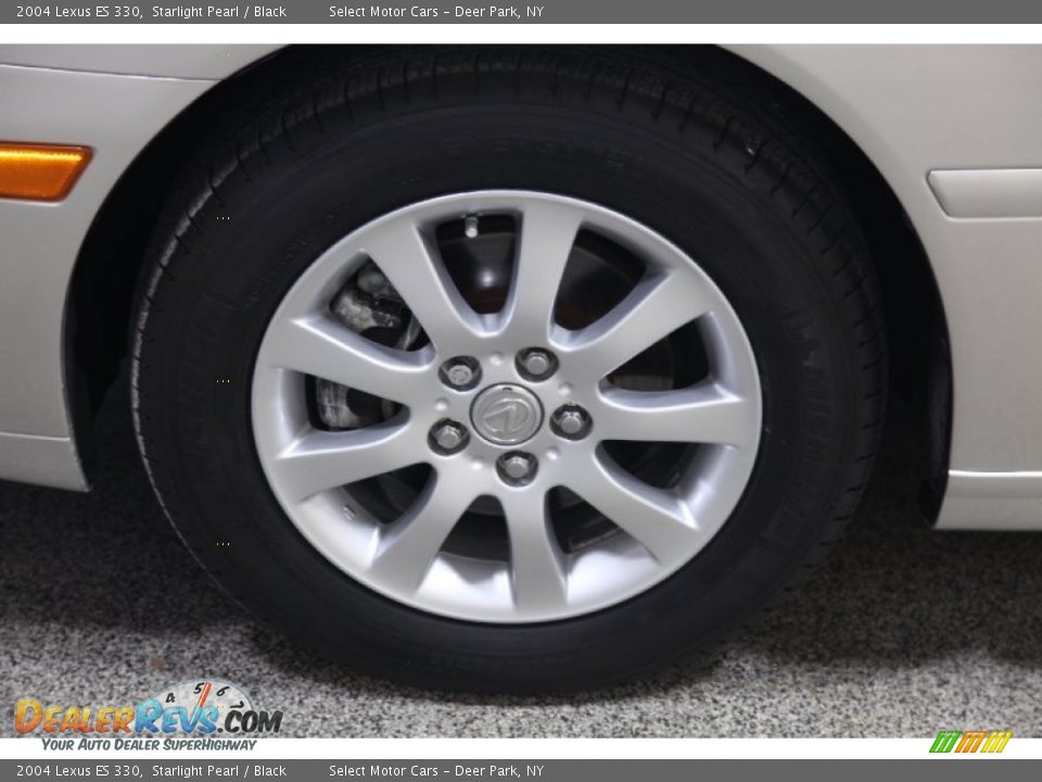 2004 Lexus ES 330 Starlight Pearl / Black Photo #6