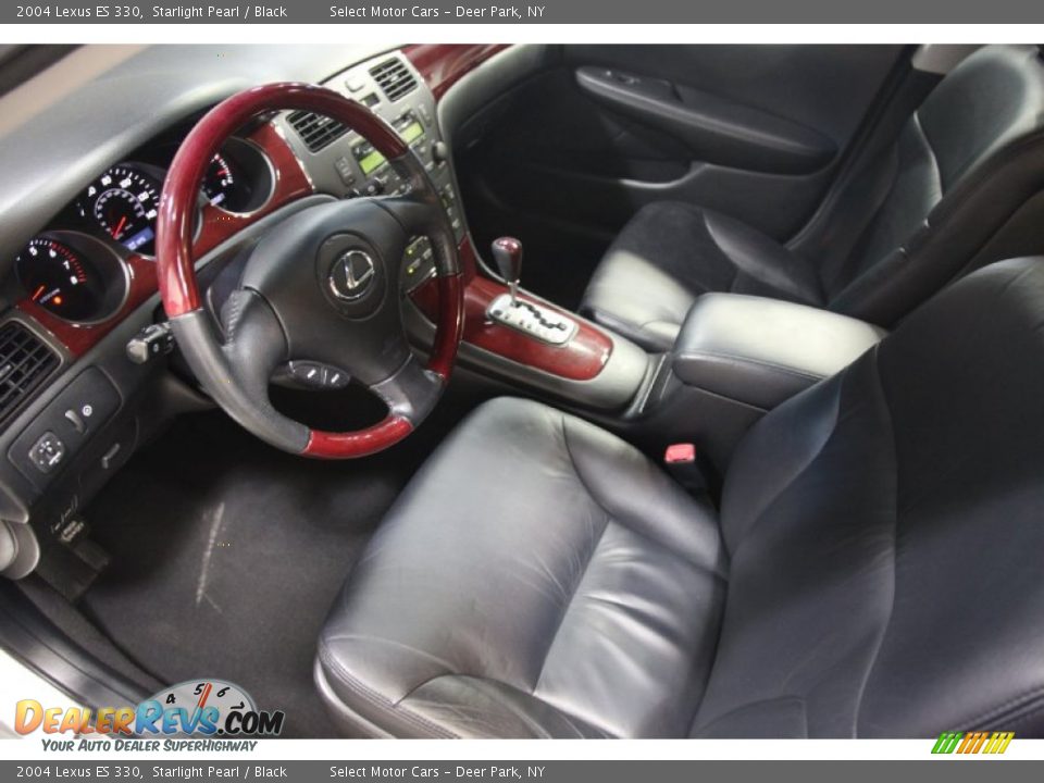 2004 Lexus ES 330 Starlight Pearl / Black Photo #8