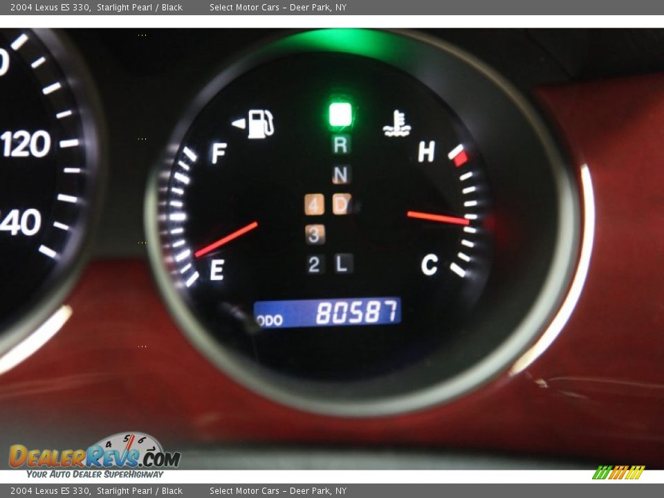 2004 Lexus ES 330 Starlight Pearl / Black Photo #12