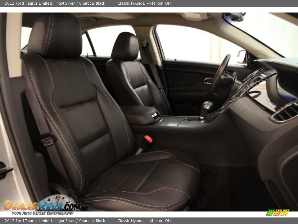 2012 Ford Taurus Limited Ingot Silver / Charcoal Black Photo #15