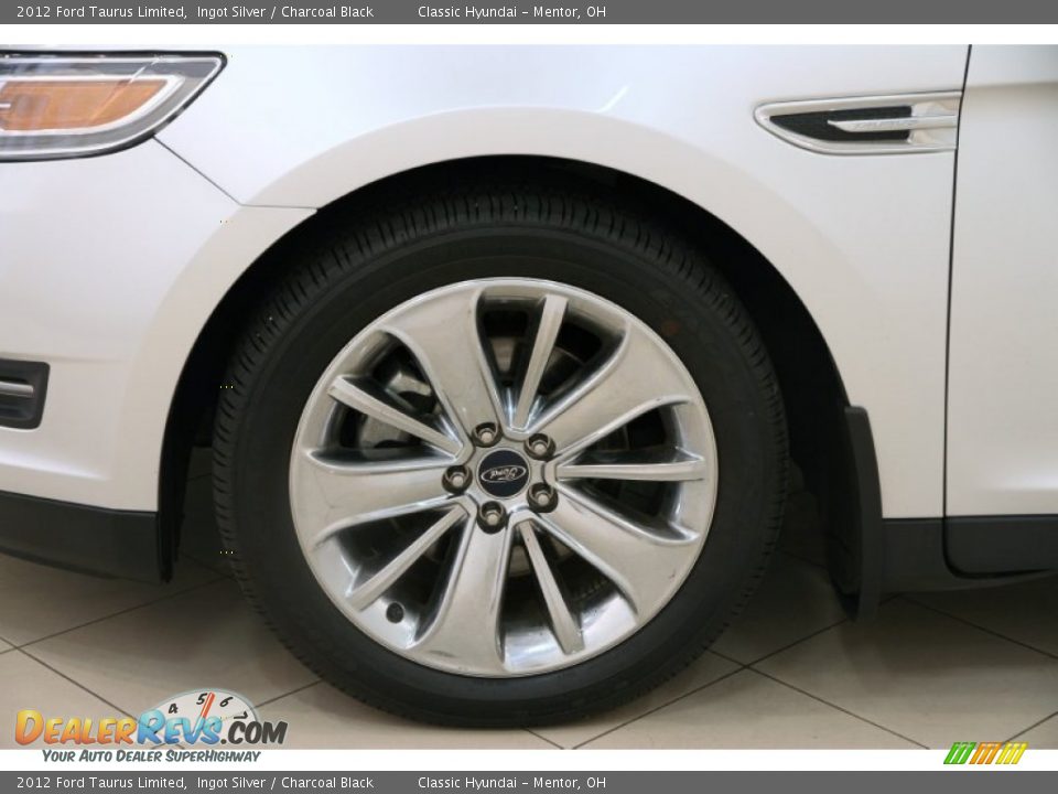 2012 Ford Taurus Limited Ingot Silver / Charcoal Black Photo #20