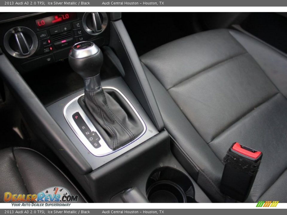 2013 Audi A3 2.0 TFSI Ice Silver Metallic / Black Photo #15