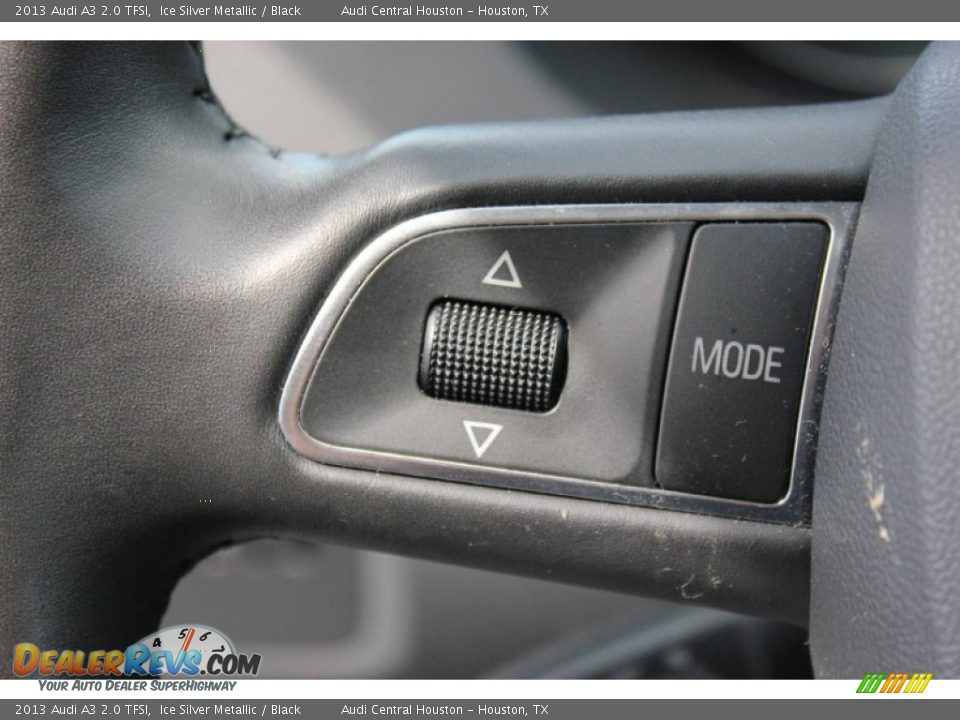 2013 Audi A3 2.0 TFSI Ice Silver Metallic / Black Photo #19