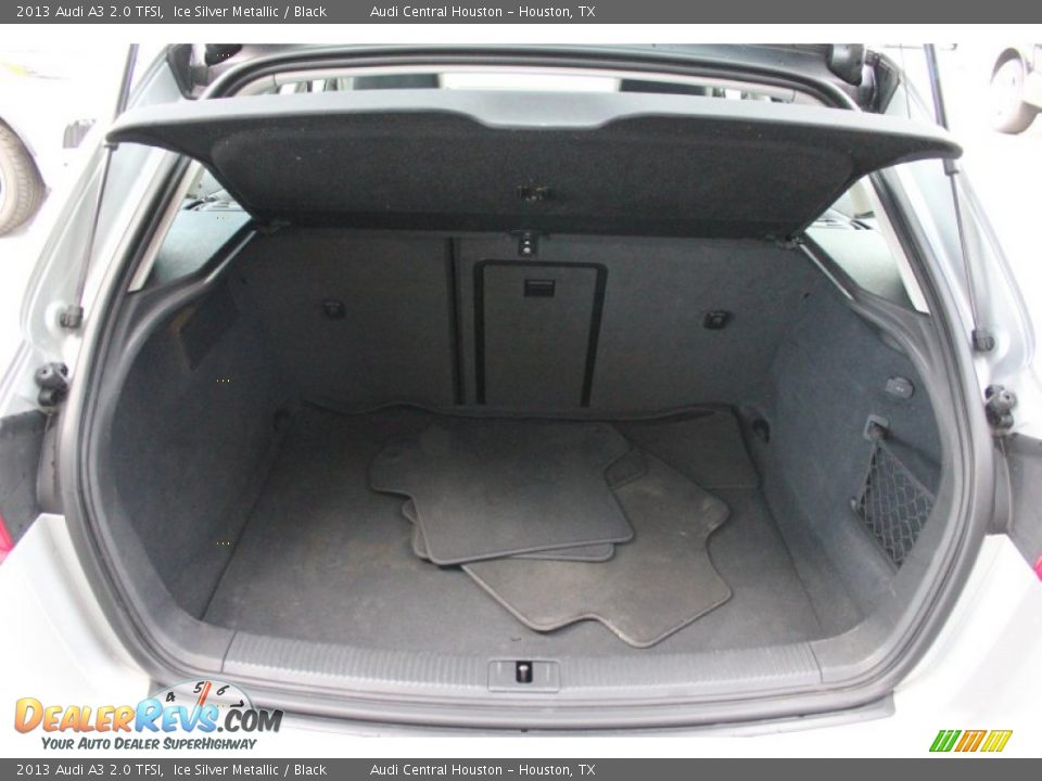 2013 Audi A3 2.0 TFSI Ice Silver Metallic / Black Photo #27