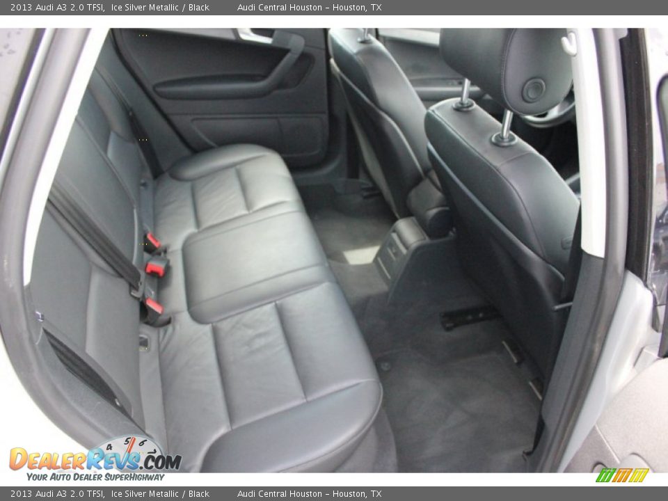 2013 Audi A3 2.0 TFSI Ice Silver Metallic / Black Photo #30