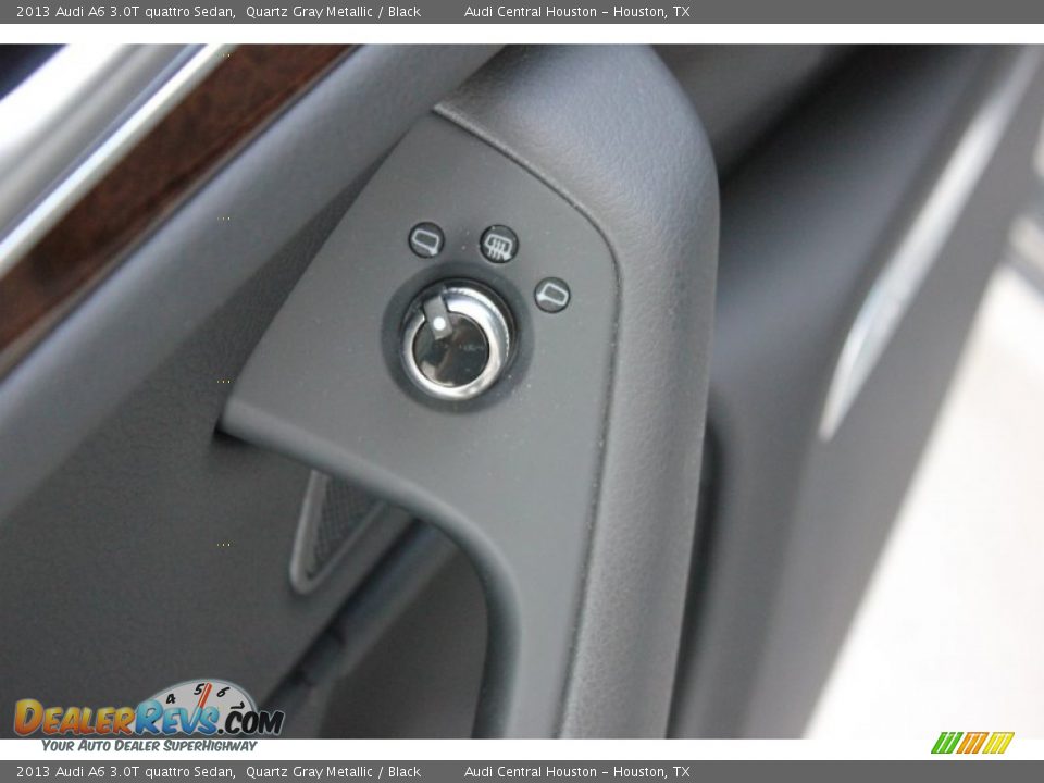 2013 Audi A6 3.0T quattro Sedan Quartz Gray Metallic / Black Photo #15