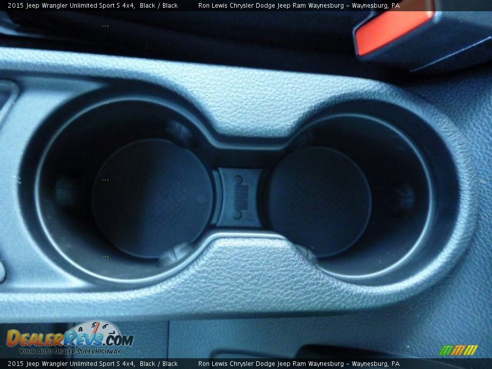 2015 Jeep Wrangler Unlimited Sport S 4x4 Black / Black Photo #19