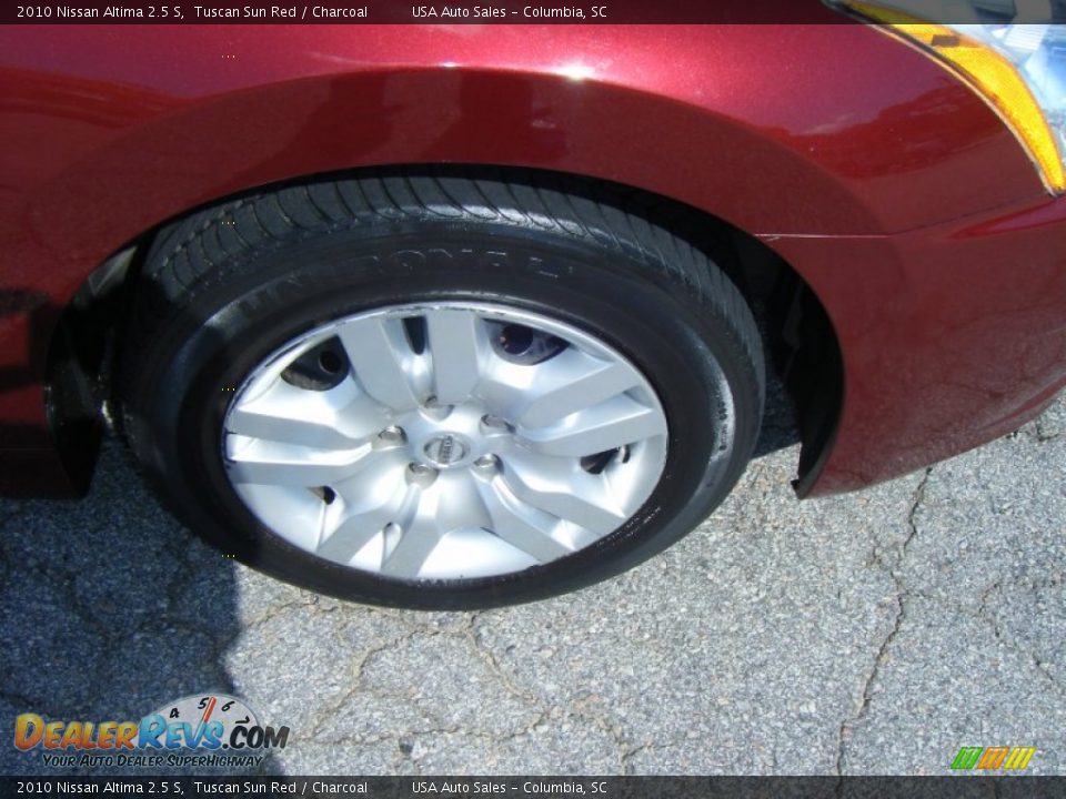 2010 Nissan Altima 2.5 S Tuscan Sun Red / Charcoal Photo #5