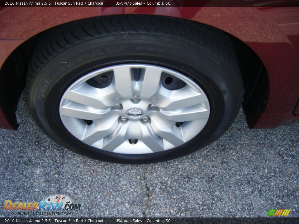 2010 Nissan Altima 2.5 S Tuscan Sun Red / Charcoal Photo #8