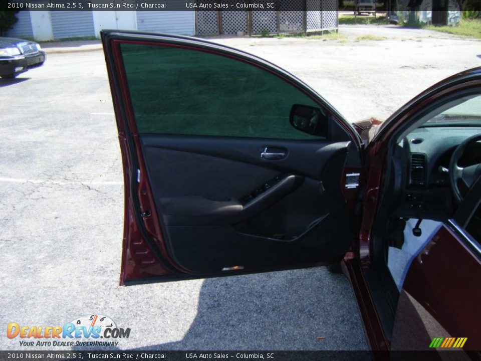 2010 Nissan Altima 2.5 S Tuscan Sun Red / Charcoal Photo #9