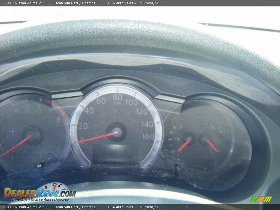 2010 Nissan Altima 2.5 S Tuscan Sun Red / Charcoal Photo #12