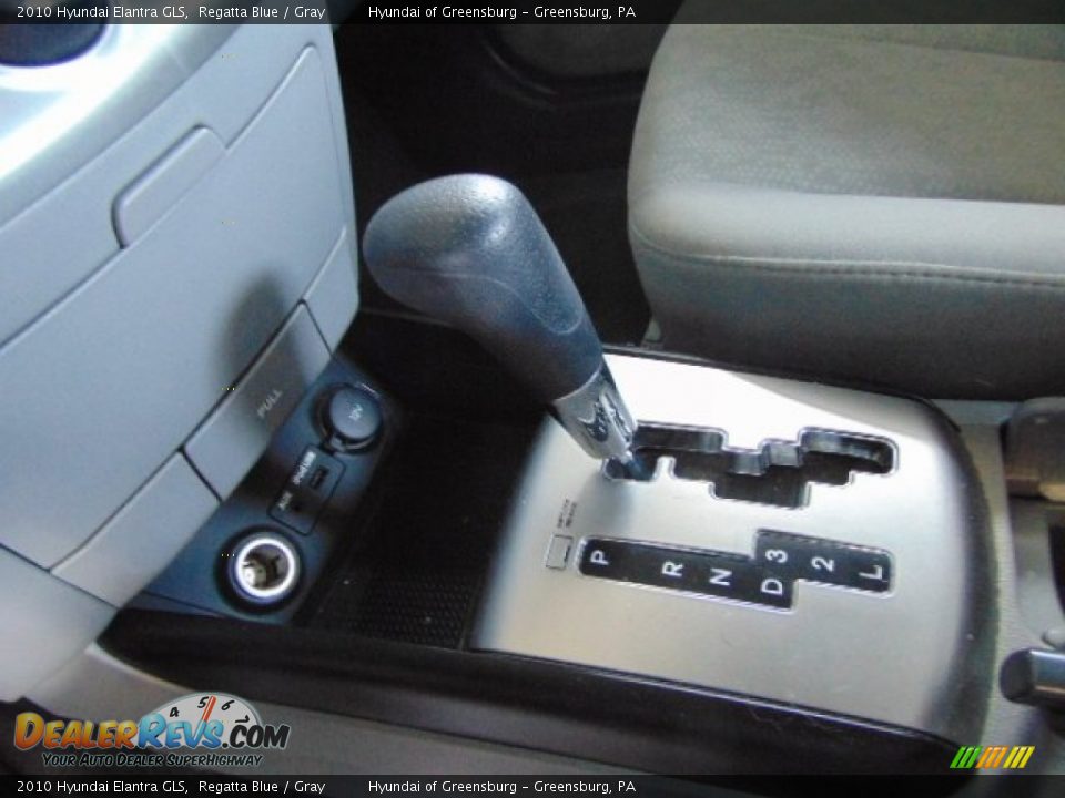 2010 Hyundai Elantra GLS Regatta Blue / Gray Photo #13