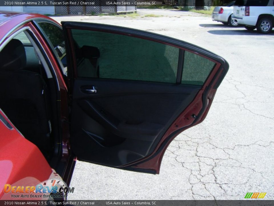 2010 Nissan Altima 2.5 S Tuscan Sun Red / Charcoal Photo #15