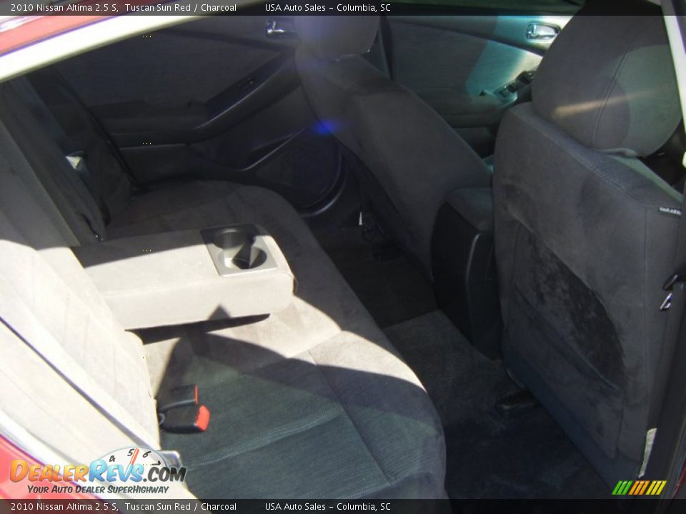 2010 Nissan Altima 2.5 S Tuscan Sun Red / Charcoal Photo #16