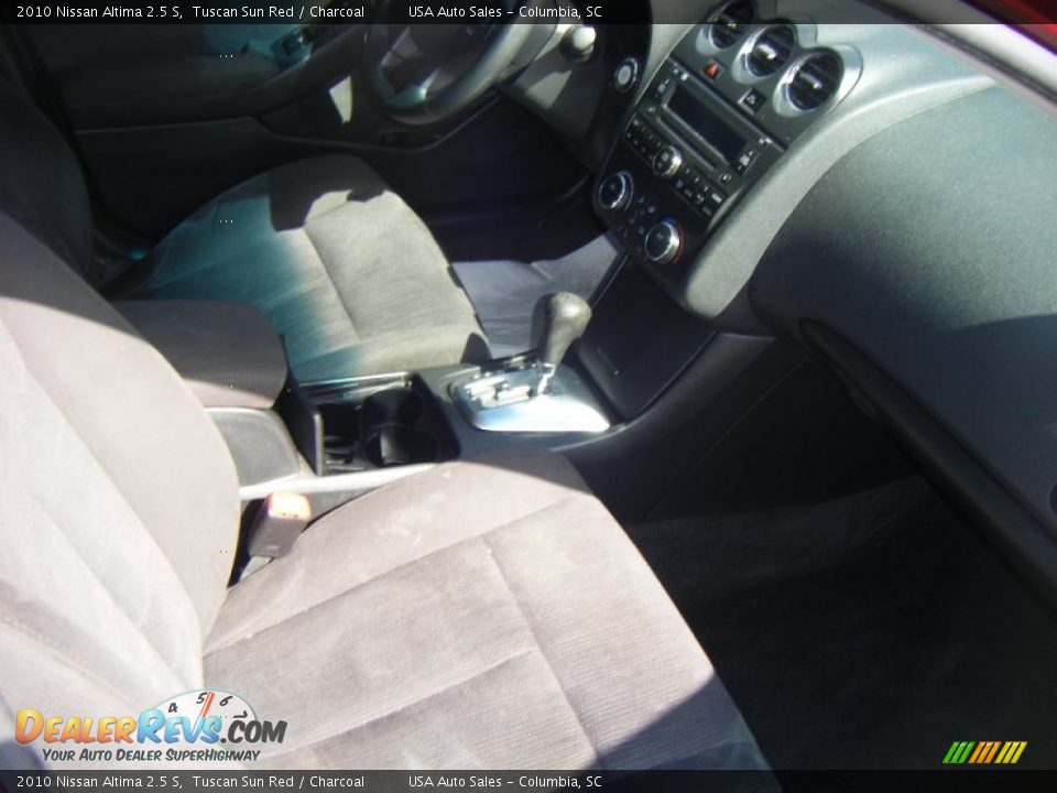 2010 Nissan Altima 2.5 S Tuscan Sun Red / Charcoal Photo #18