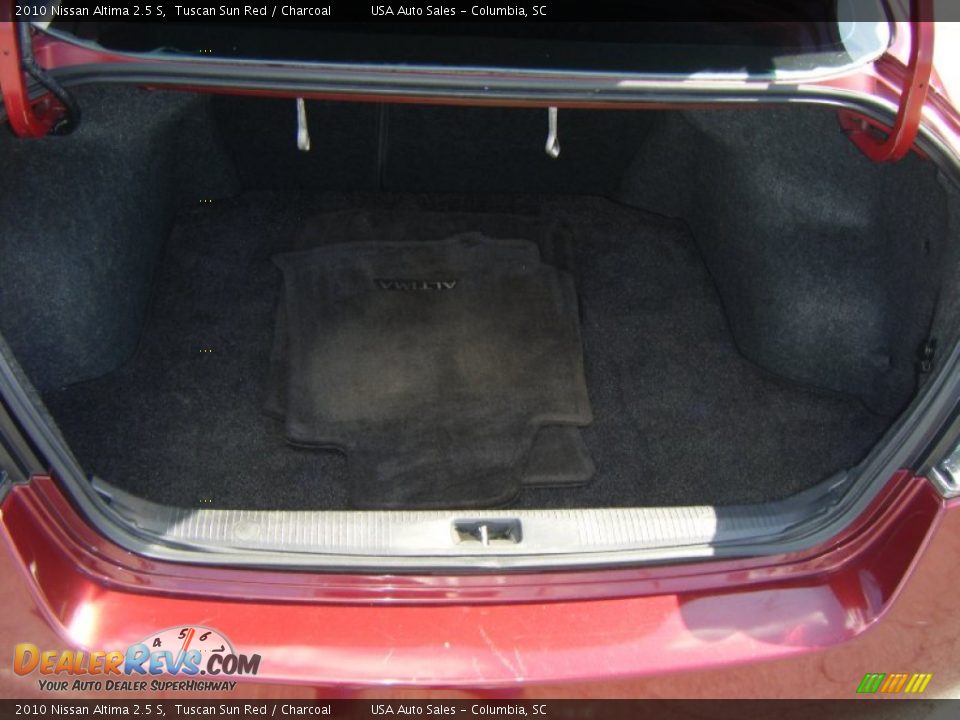 2010 Nissan Altima 2.5 S Tuscan Sun Red / Charcoal Photo #19