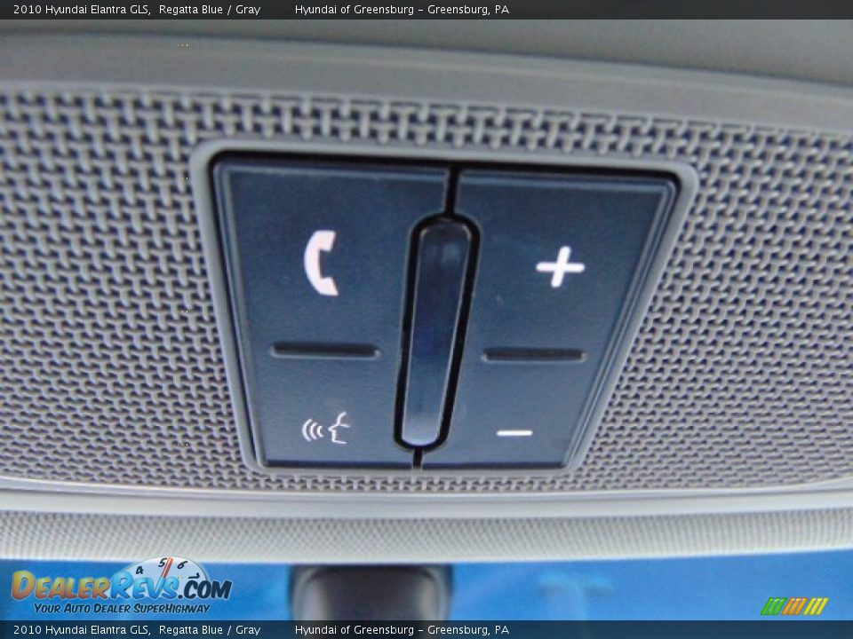 2010 Hyundai Elantra GLS Regatta Blue / Gray Photo #20