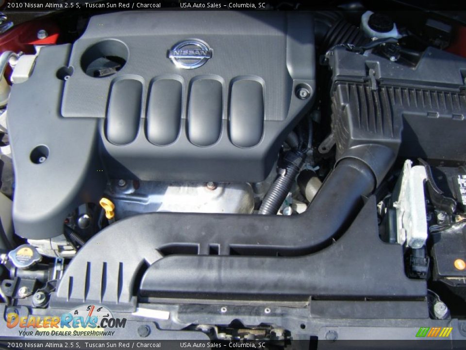 2010 Nissan Altima 2.5 S Tuscan Sun Red / Charcoal Photo #20