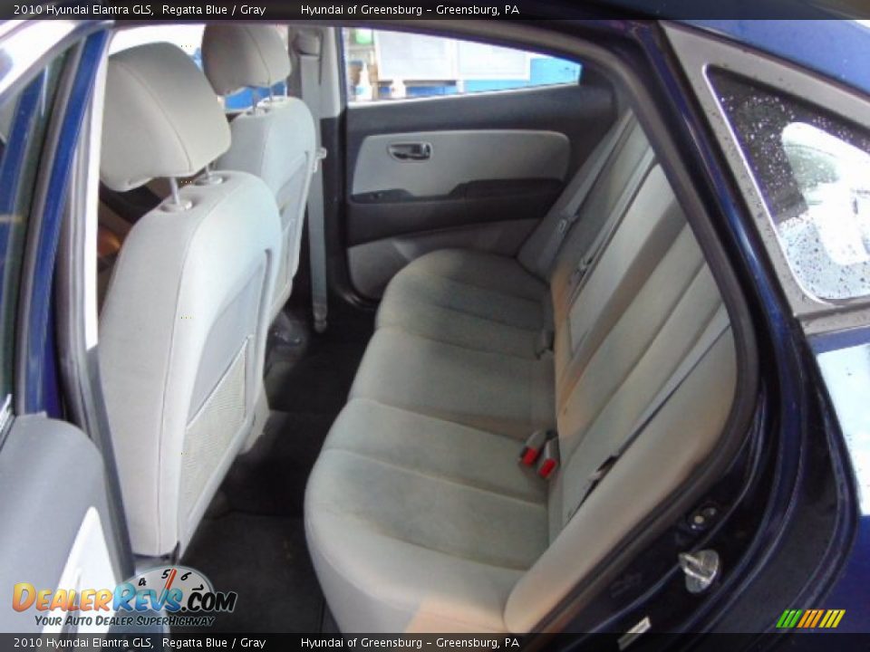 2010 Hyundai Elantra GLS Regatta Blue / Gray Photo #21
