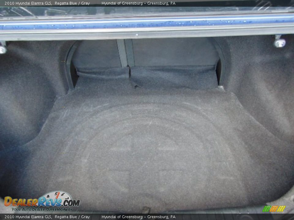 2010 Hyundai Elantra GLS Regatta Blue / Gray Photo #22