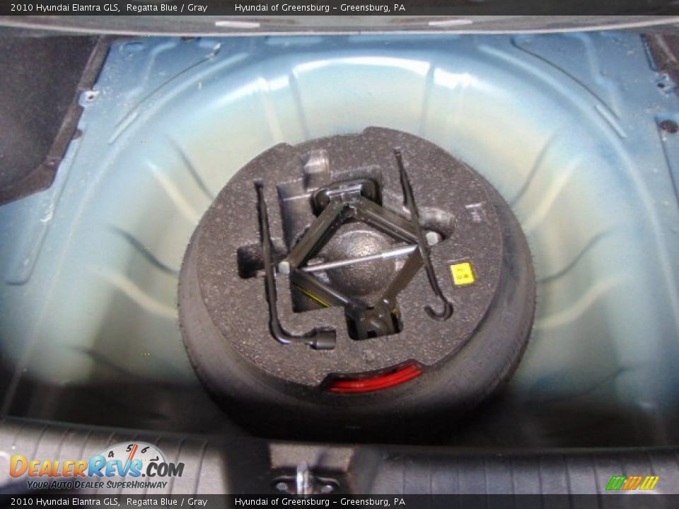 2010 Hyundai Elantra GLS Regatta Blue / Gray Photo #23