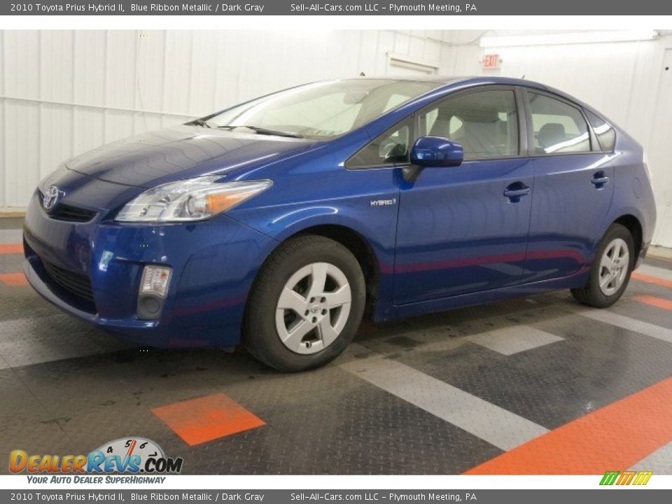 2010 Toyota Prius Hybrid II Blue Ribbon Metallic / Dark Gray Photo #10